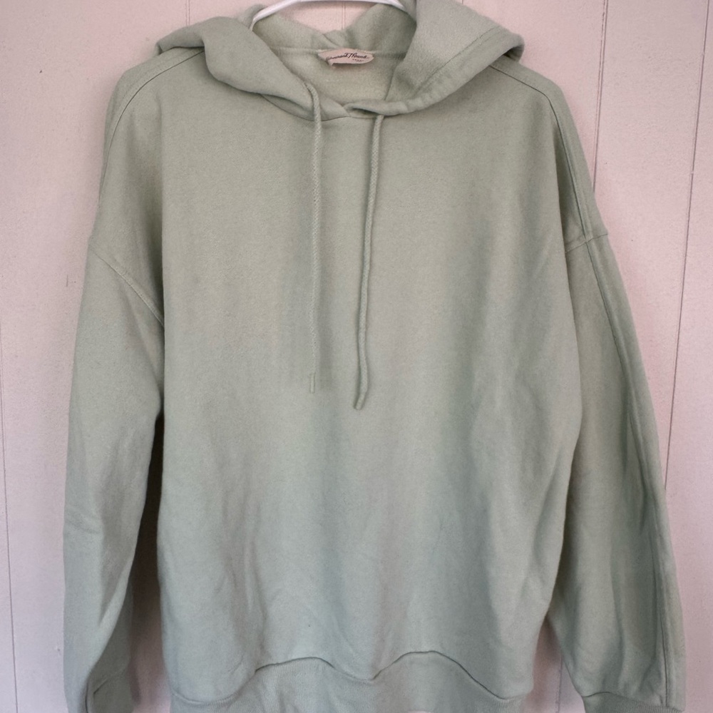 Sage Green Hoodie Sweatshirt